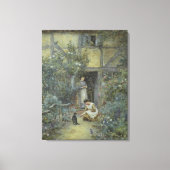 Helen Allingham  De melkschaar Canvas Afdruk (Voorkant)