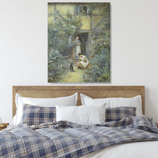 Helen Allingham  De melkschaar Canvas Afdruk (Insitu (Slaapkamer))