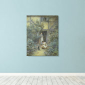 Helen Allingham  De melkschaar Canvas Afdruk (Insitu (Houten vloer))