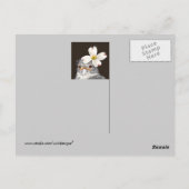 Helen baby bluebird avec carte postale en bois de  (Dos)