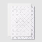 Helen Classic Elegant Wedding Vellum Uitnodigingen (Offset (Uitnodiging))