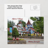 Helen. De Prentbriefkaar van Georgië Briefkaart (Voorkant / Achterkant)