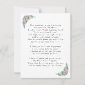 Helen Face Card met Vers Bedankkaart (Achterkant)