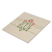 Helen Foster "Glasgow Roos" Tegeltje (Zijkant)