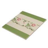 Helen Foster "Roos Border" Tegeltje (Zijkant)
