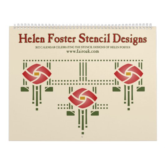 Helen Foster Stencil Kalender (Hoes)