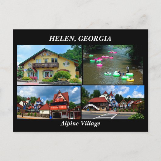 Helen, Georgia Briefkaart (Voorkant)