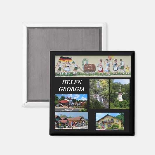 Helen, Georgia Magnet (Recto/Verso)