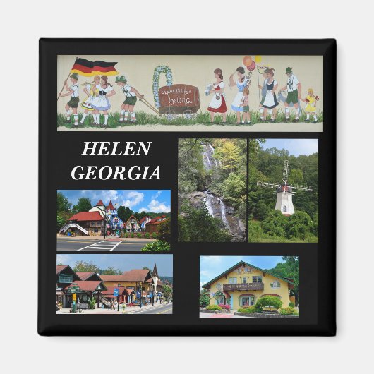 Helen, Georgia Magnet (Devant)