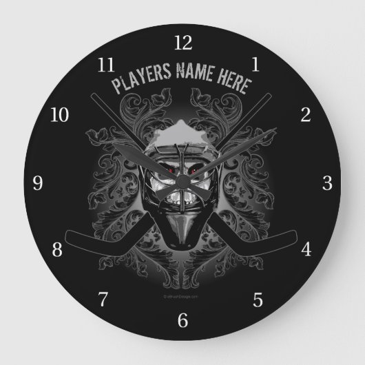Helen Hockey Goalie Grande horloge (Recto)