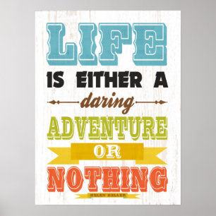 Helen Keller Art-Life is een van de daders Poster