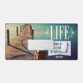 Helen Keller Citation Inspirationnelle "Aventure" (Clavier et souris)