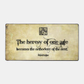 Helen Keller Citation Inspirationnelle Hérésie d'u (Recto)