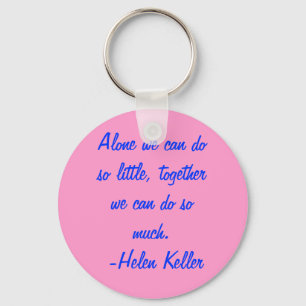 Helen Keller sleutelhanger