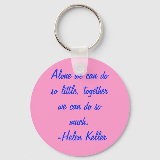 Helen Keller sleutelhanger (Voorkant)
