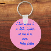 Helen Keller sleutelhanger (Voorkant)