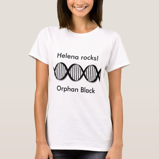 Helena bascule le T-shirt (Devant)