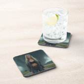 Helena Chevalier: Rust en chaos / Tornado Bier Onderzetter (Rechterzijde)