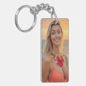 Helena Chevalier: Sereniteit aan de kust Sleutelhanger (Voorkant Links)