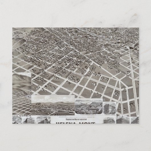 Helena, Mont Briefkaart (Voorkant)