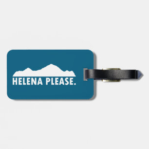 Helena Montana, alstublieft Bagagelabel