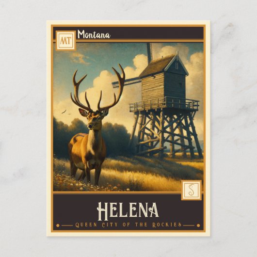 Helena, Montana | Briefkaart (Voorkant)