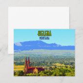 Helena Montana Sleeping Giant Mountains Flat Kaart (Voorkant / Achterkant)