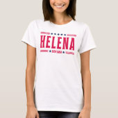 HELENA MONTANA Stars & Stripes T-shirt (Voorkant)