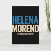 Helena Moreno New Orleans Mayor Kaart (Voorkant)