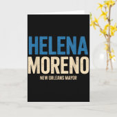 Helena Moreno New Orleans Mayor Kaart (Gele Bloem)