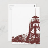 Helena MT Firetower Briefkaart (Voorkant / Achterkant)