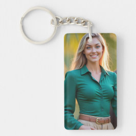 Helena's Paradise: Een kustdroom Sleutelhanger