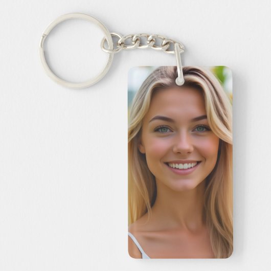 Helena's Paradise: Een kustdroom Sleutelhanger (Voorkant)