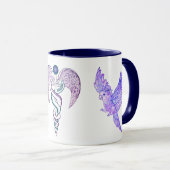 helende parkiet mok (Voorkant rechts)