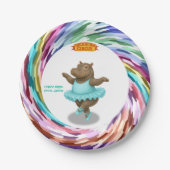 Helene circus performer papieren bordje (Voorkant)