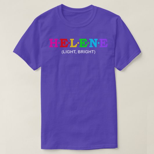 Helene Light Bright T-shirt (Design voorkant)