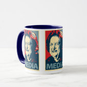 Hélène Thomas - médias : Tasse d'OHP (Devant gauche)