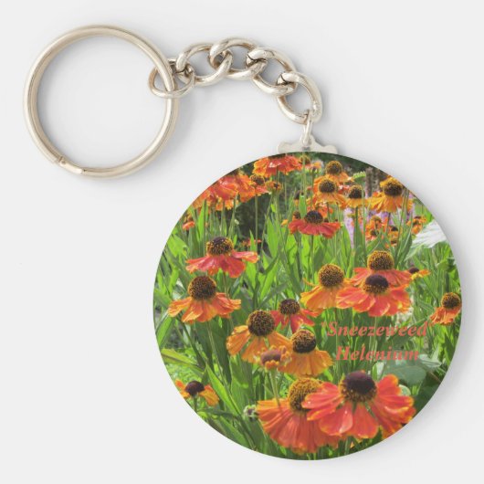 Helenium "Sneezeweed" Sleutelhanger (Voorkant)