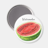 Helft watermeloen magneet (Voorkant / Achterkant)