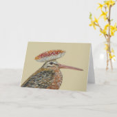 Helga la carte à bois (Fleur jaune)