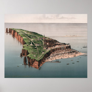  Helgoland Illustration Poster