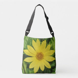 Helianthus 'Lemon Queen' Zonnebloem Crossbody Tas
