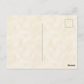 Heliconia  Botanisch Briefkaart (Achterkant)