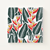 Heliconia Monogram Sketch|Journal Notitieboek (Achterkant)