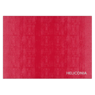 Heliconia rode kleur naam snijplank