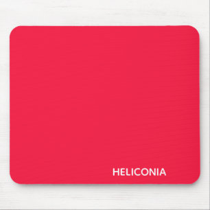 Heliconia rode kleurnaam muismat