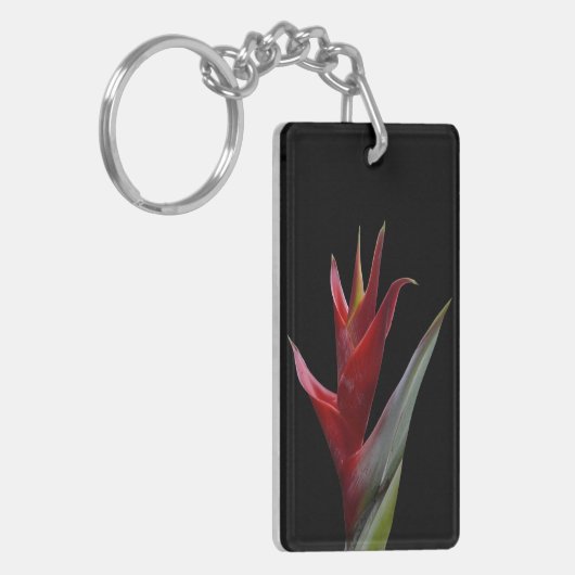 Heliconia Sleutelhanger (Voorkant Links)