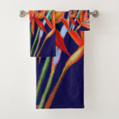 Heliconia sur bleu Tropical (En situation)