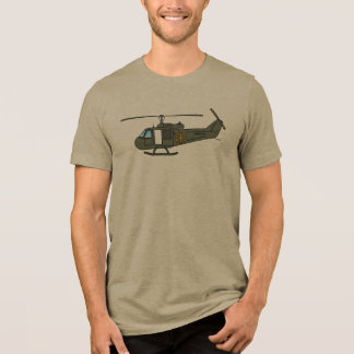 Helicopter Army UH1 HUEY Tri-Blend Shirt