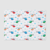 Helicopter Decoupage Tissuepapier (Voorkant)